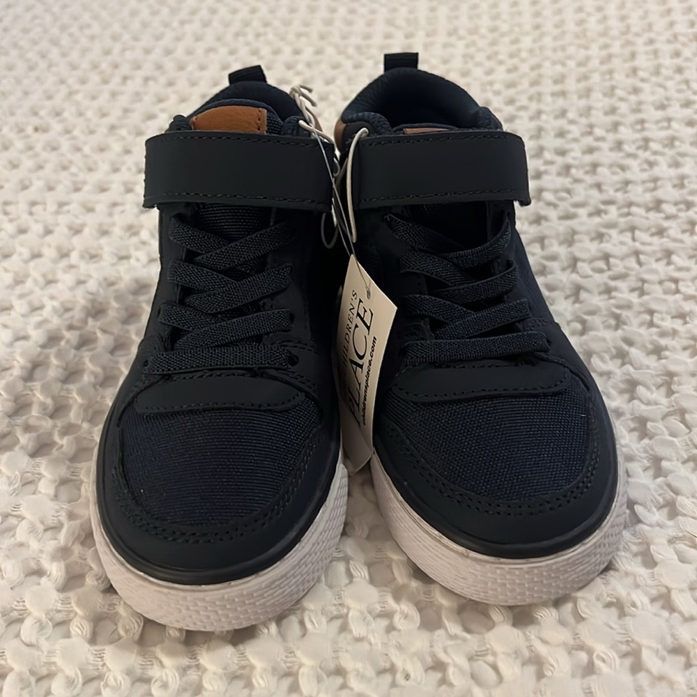 The Children’s Place, navy high top sneaker - Picture 2 of 5